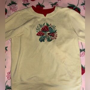 Yellow Frog Sweater/ Small